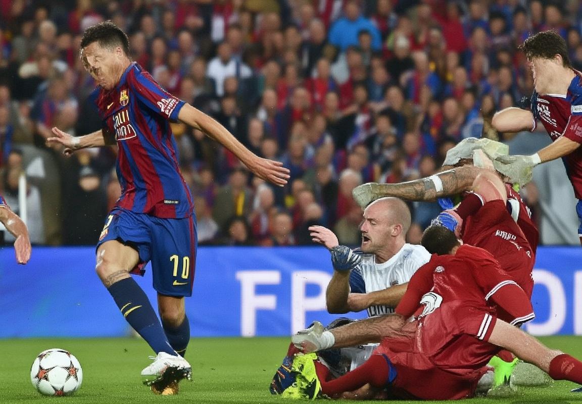 巴塞罗那VS拜仁慕尼黑：历史交锋与球星经典时刻回顾(图3)